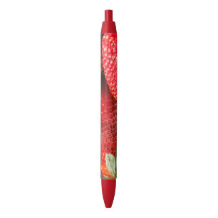 Stylo Noir Fraises