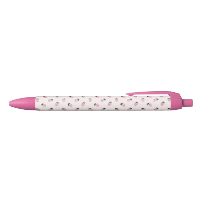 Stylo Noir fraises rose (Haut)