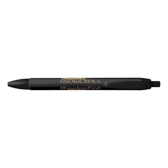 Stylo Noir #FreedomFirst : Portefeuille de la liberté - Embra (Dos)