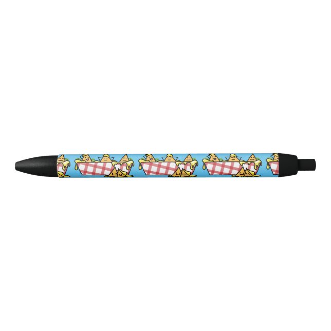 Stylo Noir Fromage de fromage fondu Nachos Jalapeno Nacho puc (Devant)