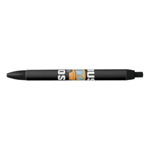Stylo Noir Funny Bus Boss School Bus Driver