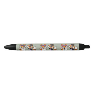 Stylo Noir Funny Red Fox mariée et Mariage de chambre