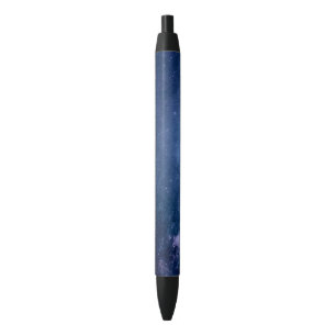 Stylo Noir Galaxy brillante étoile Ciel scintillant étoiles