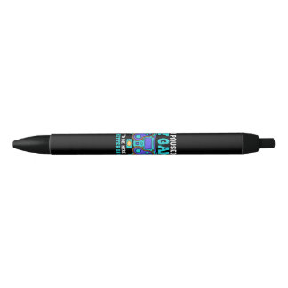 Stylo Noir Gamer Shirt Boys Hommes Enfants Ados A Interrompu