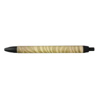 Glam Safari Jungle Imprimé Zèbre Bronze Doré