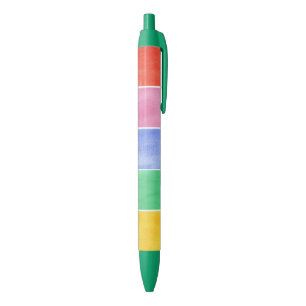 Stylo Noir grand arrière - plan d'aquarelle - peintures 4