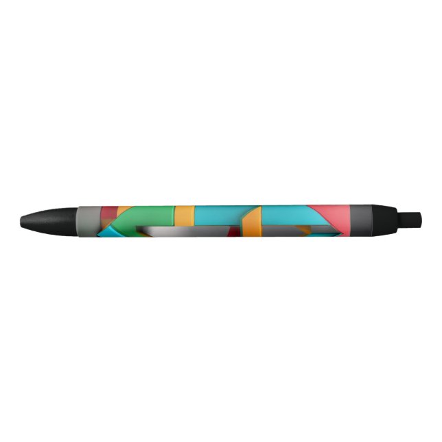 Stylo Noir Graphic design Pen (Devant)