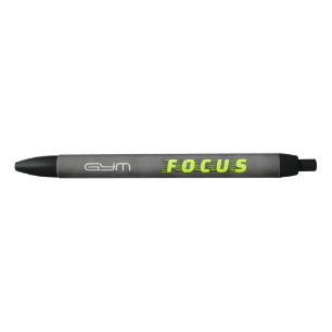 Stylo Noir GYM FOCUS Fitness Moderne