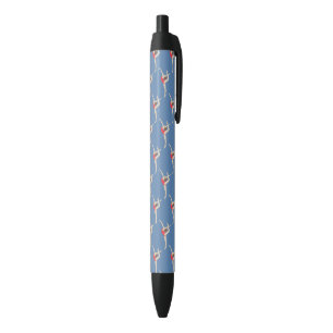Stylo Noir Gymnaste féminine