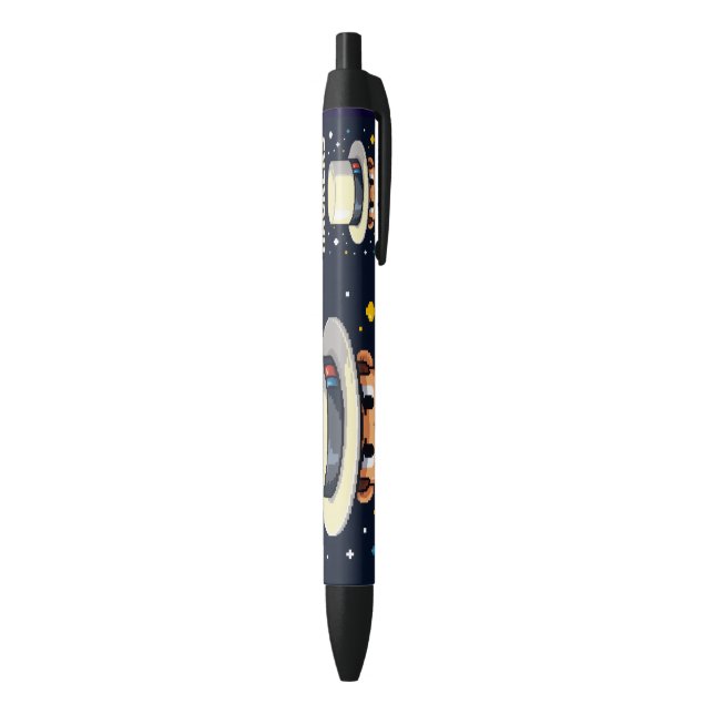 Stylo Noir HacKerHatBlanc (Bas (Vertical))