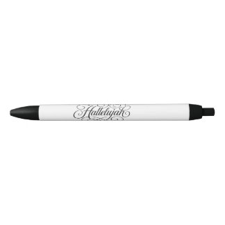 Stylo Noir Hallelujah Monogram