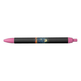 Stylo Noir Halloween de nuit squelette effrayant, Mon humeur 