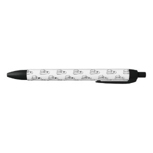 Stylo Noir Halloween, Fantôme Blanc Mignon, Des Friandises ou