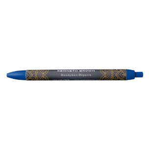 Stylo Noir Handyman Repères Black Gold