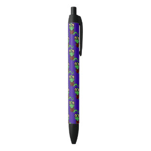 Stylo Noir Happy Bookworm Purple