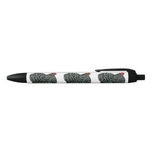 Stylo Noir Hen Cochin Bouché
