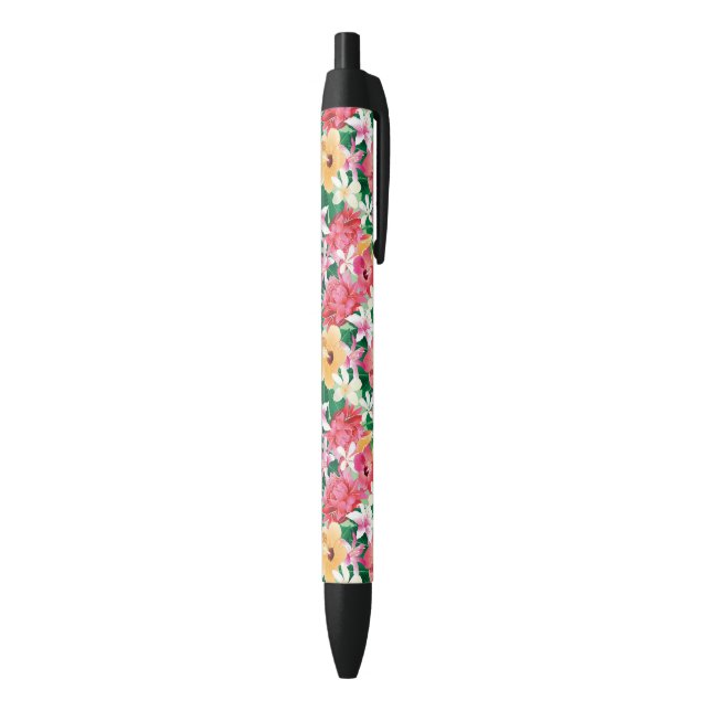 Stylo Noir Hibiscus tropical (Bas (Vertical))