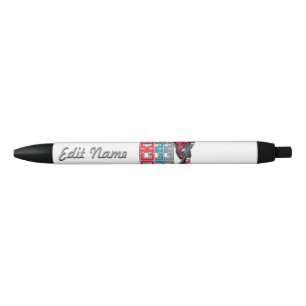 Stylo Noir Hockey, hockey, hockey