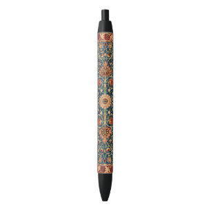 Stylo Noir Holland Park Design (par William Morris)