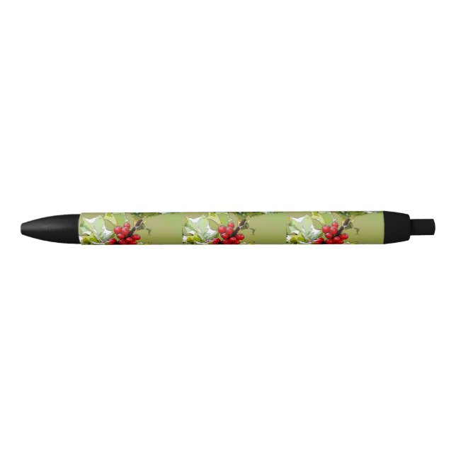 Stylo Noir HollyBerries 006 (Devant)