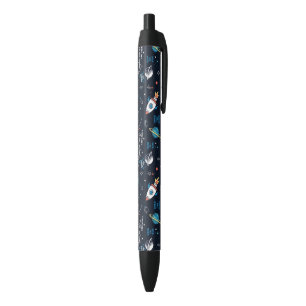 Stylo Noir Hors de ce Motif spatial mondial