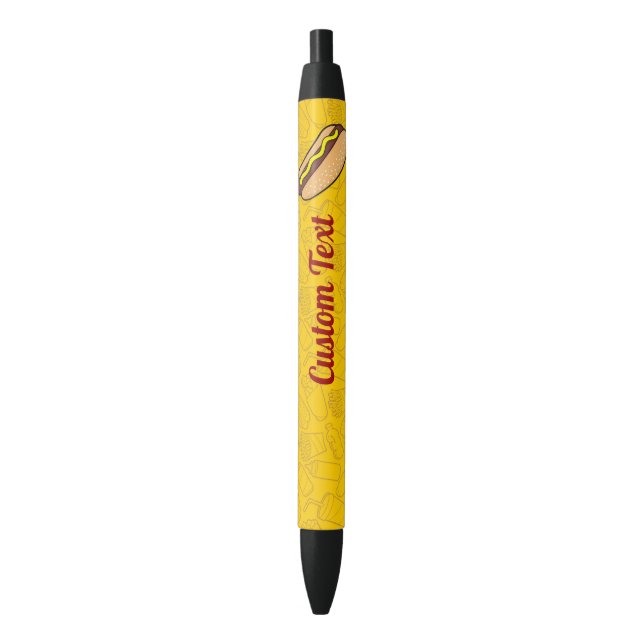 Stylo Noir Hotdog (devant Vertical)