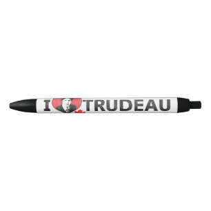 Stylo Noir I coeur Trudeau