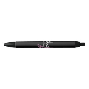 Stylo Noir I Love Paris Tour Eiffel France Souvenir français