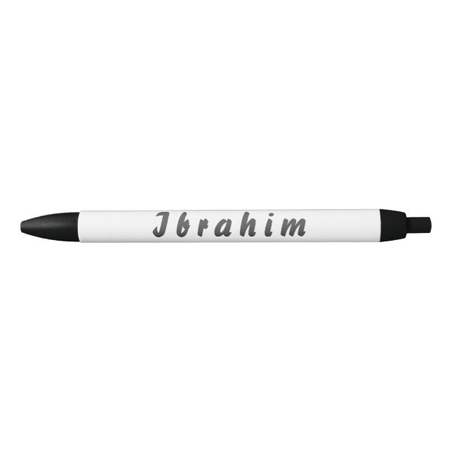 Stylo Noir Ibrahim (Devant)