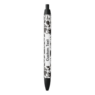 Stylo Noir Icons Silhouettes