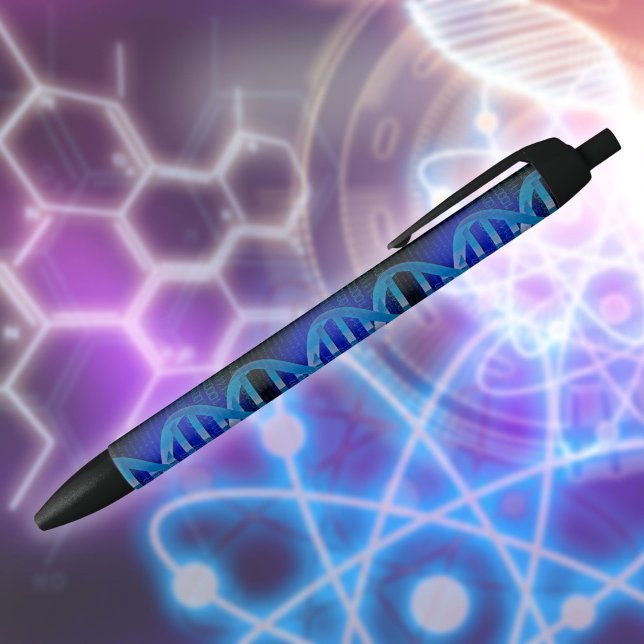 Stylo Noir ID d'ADN Blue Médicale Science (DNA ID Blue Medical Science Black Ink Pen)