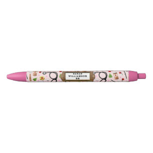 Stylo Noir Idées Cadeau Infirmière personnalisée