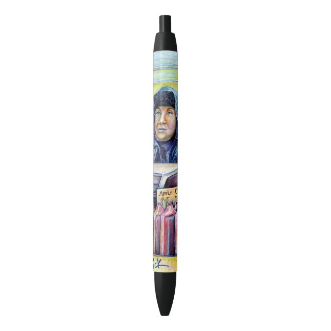 Stylo Noir Il A Entendu, Ce Que J'Ai Vu (devant Vertical)