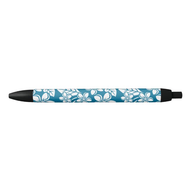 STYLO NOIR ÎLE PLUMERIA (CARAÏBE BLEU) (Devant)