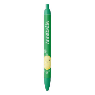 Stylo Noir Illustration de bulles de caricatures de citron mo