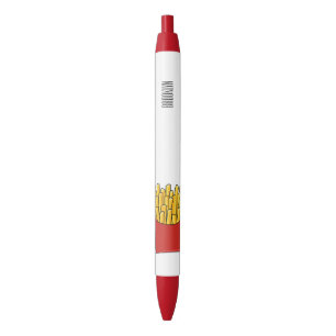 Stylo Noir Illustration de frites