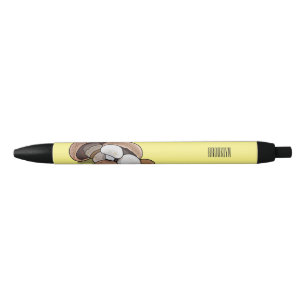 Stylo Noir Illustration d'un champignon