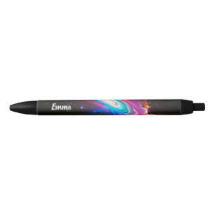 Stylo Noir Imaginaire céleste Trou noir Nom personnalisé Scri