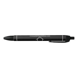 Stylo Noir Immobilier Société Personnalisé Realtor Marketing
