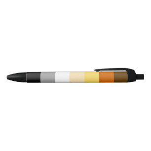 Stylo Noir Indicateur de la fierté de l'ours