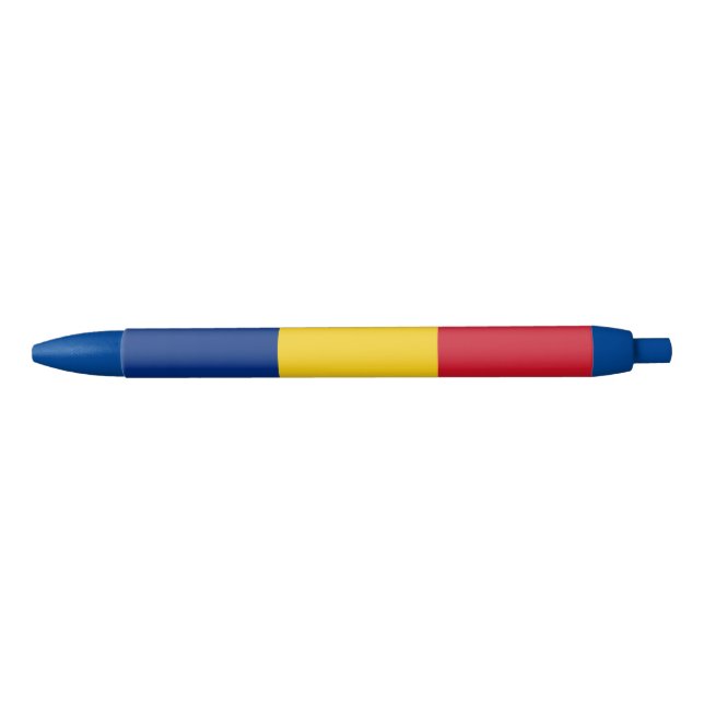 Stylo Noir Indicateur Roumanie (Devant)