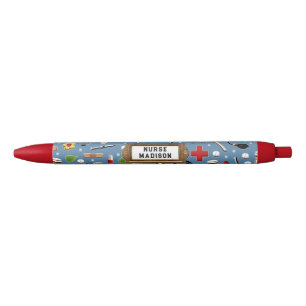 Stylo Noir Infirmière créative collector