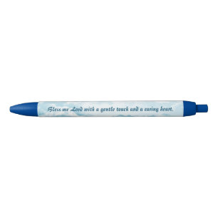 Stylo Noir Infirmière, gentille touche et coeur attentionné