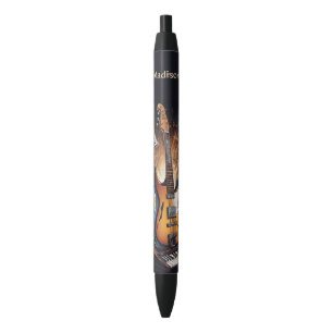 Stylo Noir Instruments de musique de nom personnalisé