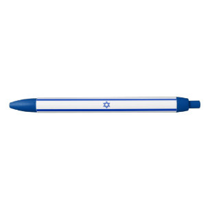 Stylo Noir Israël drapeau patriotique moderne