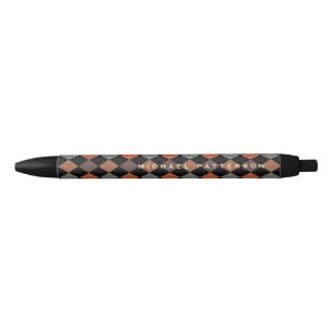 Stylo Noir Jacquard élégant personnalisé pour lui