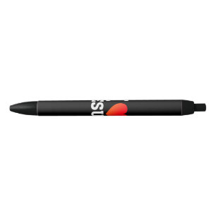 Stylo Noir J'aime Jésus