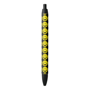 Stylo Noir Jaune drôle + votre backg. et idées