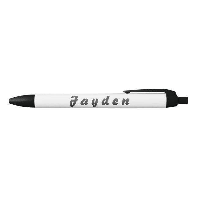 Stylo Noir Jayden (Haut)