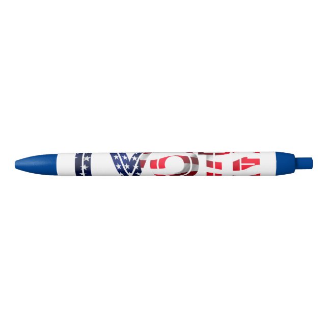 Stylo Noir Je vote (Devant)